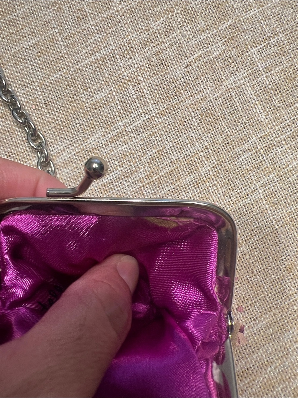 Loungefly 2007 Hello Kitty Clutch With Attached Coin Purse - Picture 16 of 17